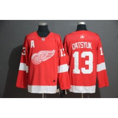 Detroit Red Wings #13 Pavel Datsyuk Red Adidas Jersey