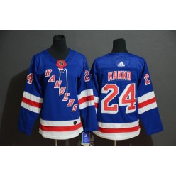 New York Rangers #24 Kaapo Kakko Blue Adidas Jersey