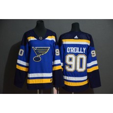 St.Louis Blues #90 Ryan O'Reilly Blue Adidas Jersey