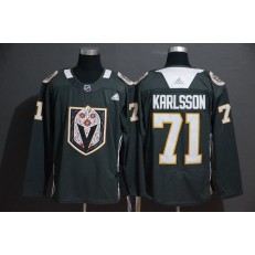 Vegas Golden Knights #71 William Karlsson Gray Dia De Los Muertos Adidas Jersey