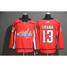 Washington Capitals #13 Jakub Vrana Red Adidas Jersey