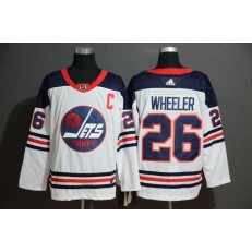 Winnipeg Jets #26 Blake Wheeler White Adidas Jersey