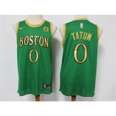 Boston Celtics #0 Jayson Tatum Green 2019-20 City Edition Swingman Jersey