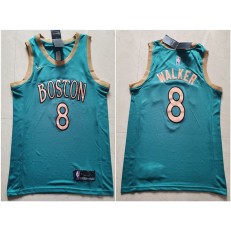 Boston Celtics #8 Kemba Walker Blue 2019-20 City Edition Swingman Jersey