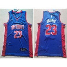 Detroit Pistons #23 Blake Griffin Blue Nike Swingman Jersey