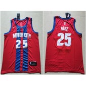 Philadelphia 76ers #25 Ben Simmons Red 2019-20 City Edition Nike Swingman Jersey