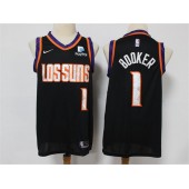 Phoenix Suns #1 Devin Booker Black 2019-20 City Edition Nike Swingman Jersey