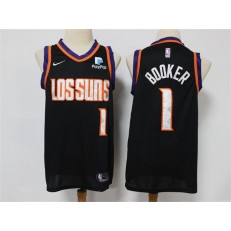 Phoenix Suns #1 Devin Booker Black 2019-20 City Edition Nike Swingman Jersey