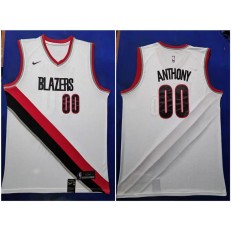 Portland Trail Blazers #00 Damian Lillard White 2019-20 Nike Swingman Jersey