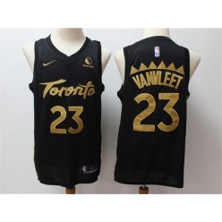 Toronto Raptors #23 Fred Vanvleet Black 2019-20 City Edition Nike Swingman Jersey