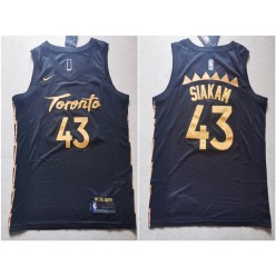 Toronto Raptors #43 Pascal Siakam Black 2019-20 City Edition Nike Swingman Jersey