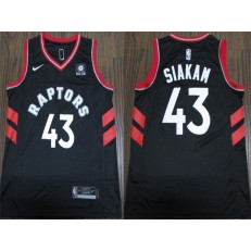 Toronto Raptors #43 Pascal Siakam Black Nike Swingman Jersey