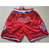 2019 NBA All Star Red Swingman Shorts