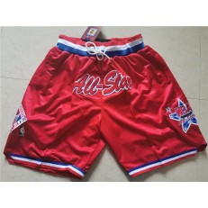 2019 NBA All Star Red Swingman Shorts
