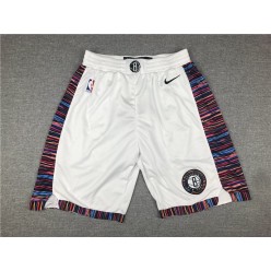 Brooklyn Nets White City Edition Swingman Shorts