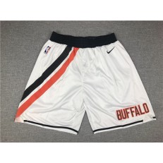 Los Angeles Clippers White Throwback Shorts