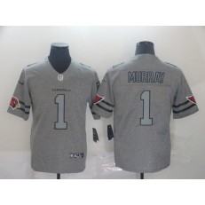 Arizona Cardinals #1 Kyler Murray 2019 Gray Gridiron Gray Vapor Untouchable Limited Nike NFL Men Jersey