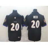 Baltimore Ravens #20 Ed Reed Black Alternate Vapor Untouchable Limited Nike NFL Men Jersey