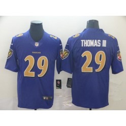 Baltimore Ravens #29 Marlon Humphrey Purple Color Rush Limited Nike NFL Men Jersey