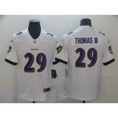 Baltimore Ravens #29 Marlon Humphrey White Vapor Untouchable Limited Nike NFL Men Jersey