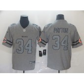Chicago Bears #34 Walter Payton 2019 Gray Gridiron Gray Vapor Untouchable Limited Nike NFL Men Jersey