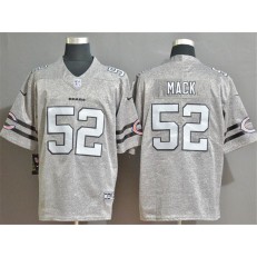 Chicago Bears #52 Khalil Mack 2019 Gray Gridiron Gray Vapor Untouchable Limited Nike NFL Men Jersey