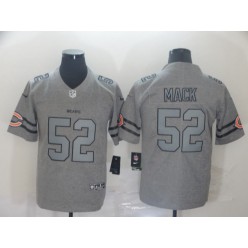 Chicago Bears #52 Khalil Mack 2019 Gray Gridiron Gray Vapor Untouchable Limited Nike NFL Men Jerseys