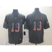 Dallas Cowboys #19 Amari Cooper 2019 Salute To Service USA Flag Fashion Limited Nike NFL Men Jersey