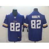 Minnesota Vikings #82 Kyle Rudolph Purple Vapor Untouchable Limited Nike NFL Men Jersey