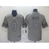 New Orleans Saints #9 Drew Brees 2019 Gray Gridiron Gray Vapor Untouchable Limited Nike NFL Men Jersey