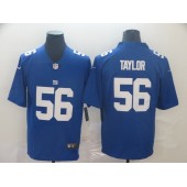 New York Giants #56 Lawrence Taylor Blue Vapor Untouchable Player Limited Nike NFL Men Jersey