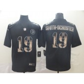 Pittsburgh Steelers #19 JuJu Smith-Schuster Black Statue Of Liberty Limited Nike NFL Men Jersey
