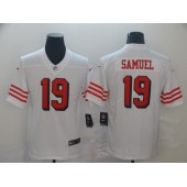 San Francisco 49ers #19 Deebo Samuel White Color Rush Vapor Untouchable Limited Nike NFL Men Jesey