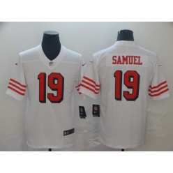 San Francisco 49ers #19 Deebo Samuel White Color Rush Vapor Untouchable Limited Nike NFL Men Jesey