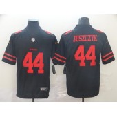 San Francisco 49ers #44 Kyle Juszczyk Black Vapor Untouchable Limited Nike NFL Men Jersey