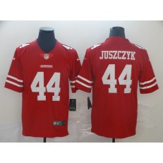 San Francisco 49ers #44 Kyle Juszczyk Red Vapor Untouchable Limited Nike NFL Men Jersey