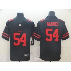 San Francisco 49ers #54 Fred Warner Black Vapor Untouchable Player Limited Nike NFL Men Jersey
