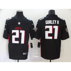 Atlanta Falcons #21 Todd Gurley II Black New Vapor Untouchable Limited Nike NFL Men Jersey
