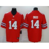 Buffalo Bills #14 Stefon Diggs Red Vapor Untouchable Limited Nike NFL Men Jersey
