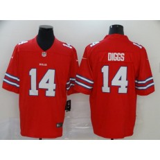 Buffalo Bills #14 Stefon Diggs Red Vapor Untouchable Limited Nike NFL Men Jersey