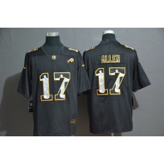 Buffalo Bills #17 Josh Allen Black Jesus Faith Edition Limited Nike NFL Men Jersey