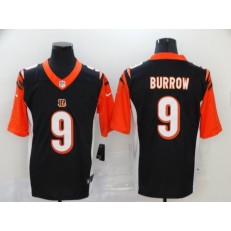 Cincinnati Bengals #9 Joe Burrow Black 2020 NFL Draft First Round Pick Vapor Untouchable Limited Nike NFL Men Jersey