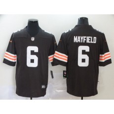 Cleveland Browns #6 Baker Mayfield Brown 2020 New Vapor Untouchable Limited Nike NFL Men Jersey