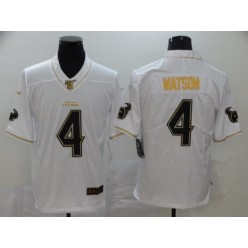 Houston Texans #4 Deshaun Watson White 100th Season Vapor Untouchable Limited Nike NFL Men Jersey