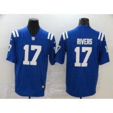 Indianapolis Colts #17 Philip Rivers Blue Vapor Untouchable Limited Nike NFL Men Jersey
