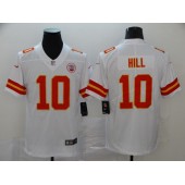 Kansas City Chiefs #10 Tyreek Hill White Vapor Untouchable Player Limited Nike NFL Men Jersey
