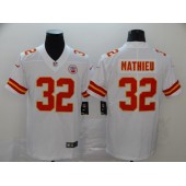 Kansas City Chiefs #32 Tyrann Mathieu White Vapor Untouchable Limited Nike NFL Men Jersey