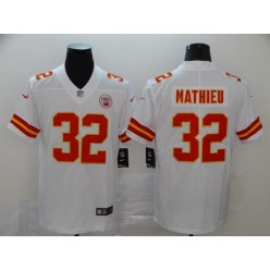 Kansas City Chiefs #32 Tyrann Mathieu White Vapor Untouchable Limited Nike NFL Men Jersey
