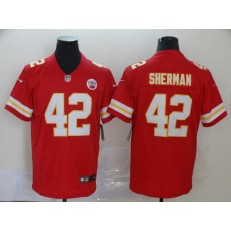 Kansas City Chiefs #42 Anthony Sherman Red Vapor Untouchable Limited Nike NFL Men Jersey