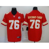 Kansas City Chiefs #76 Laurent Duvernay Tardif Red Vapor Untouchable Limited Nike NFL Men Jersey